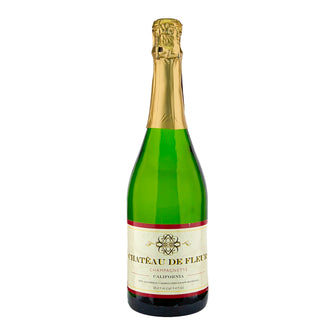 Chateau de Fleur Sparkling Non-Alcoholic Sparkling Beverage 750ml (Case 12)