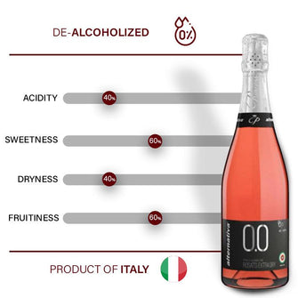 Princess - Bollicine Rosato Dry (0.0%) [Case-6] - HWC Distribution