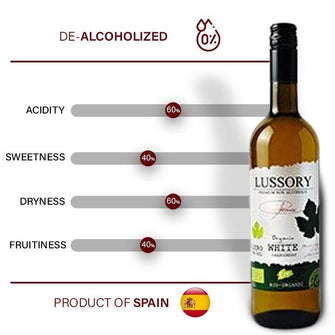 Lussory - Organic Chardonnay (0.0%) [Case-6] - HWC Distribution
